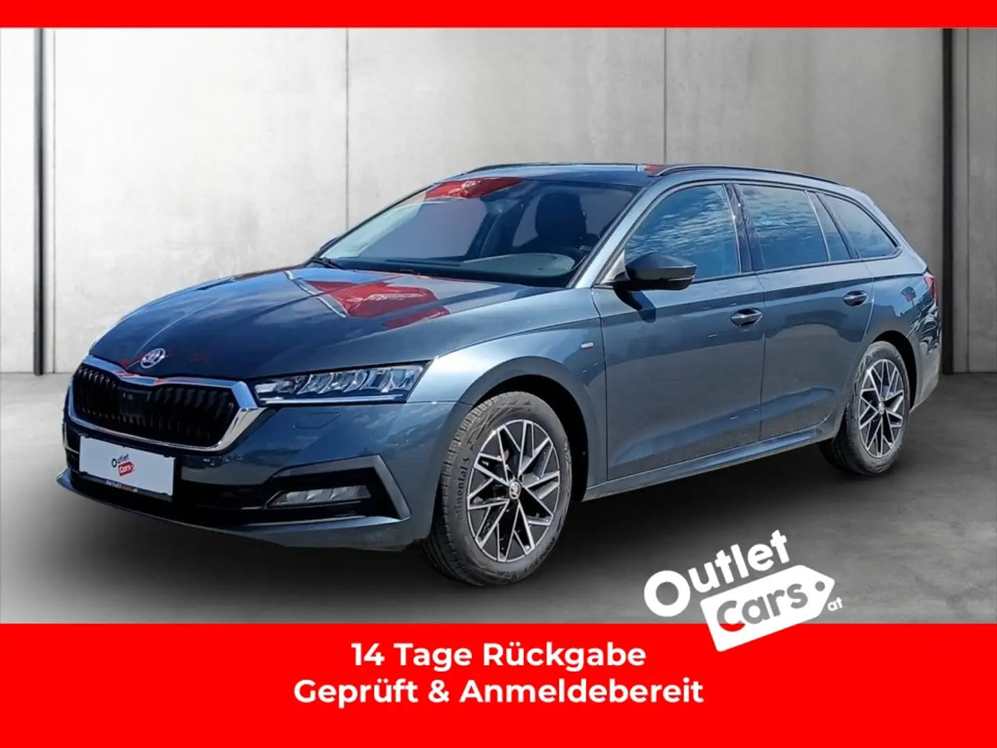 Skoda Octavia Combi 2.0 TDI Amb. DSG AHK+LED+LENKRDHZG Grau - 1
