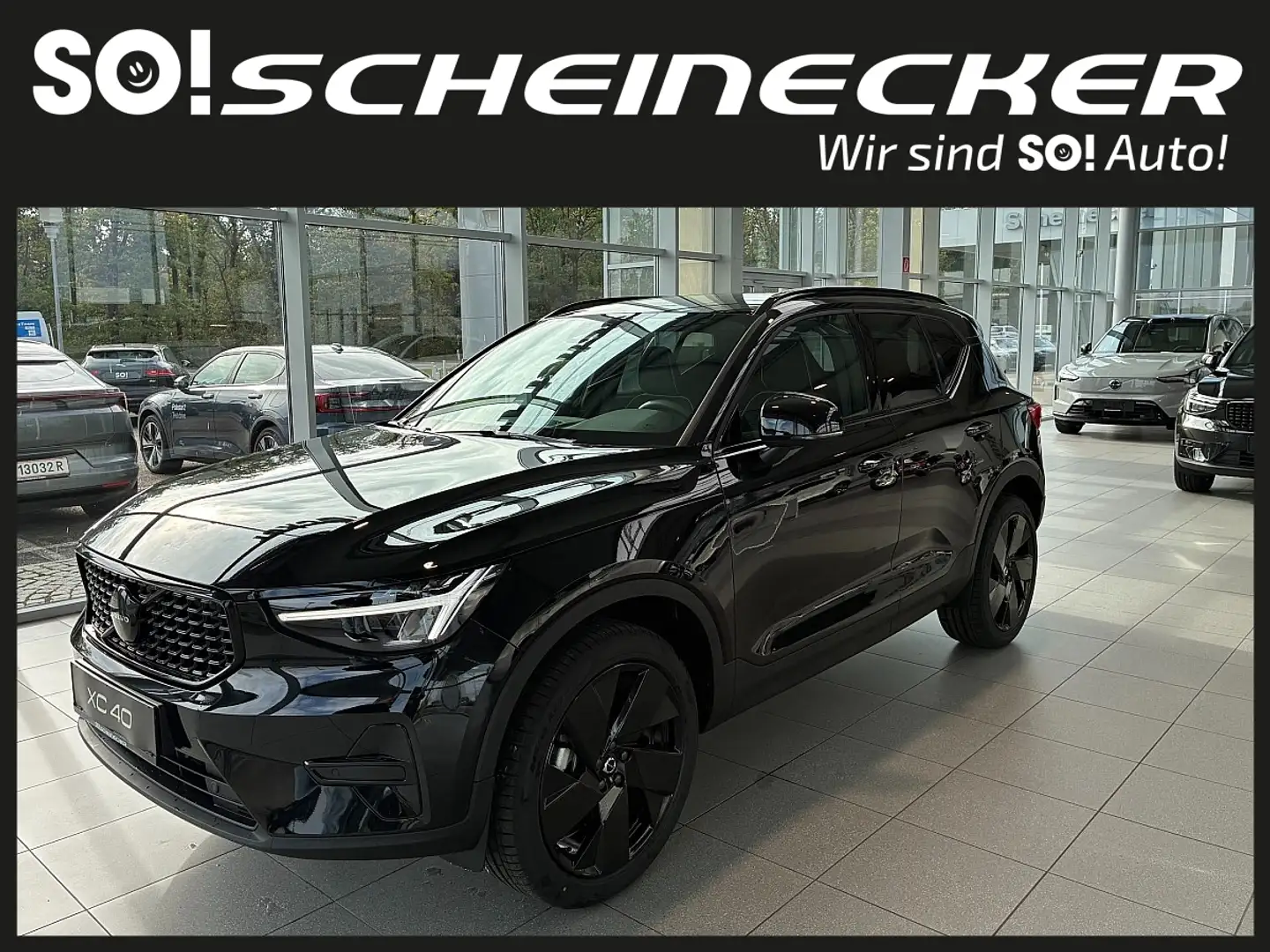 Volvo XC40 B3 Plus Black Edition Aut. Noir - 2