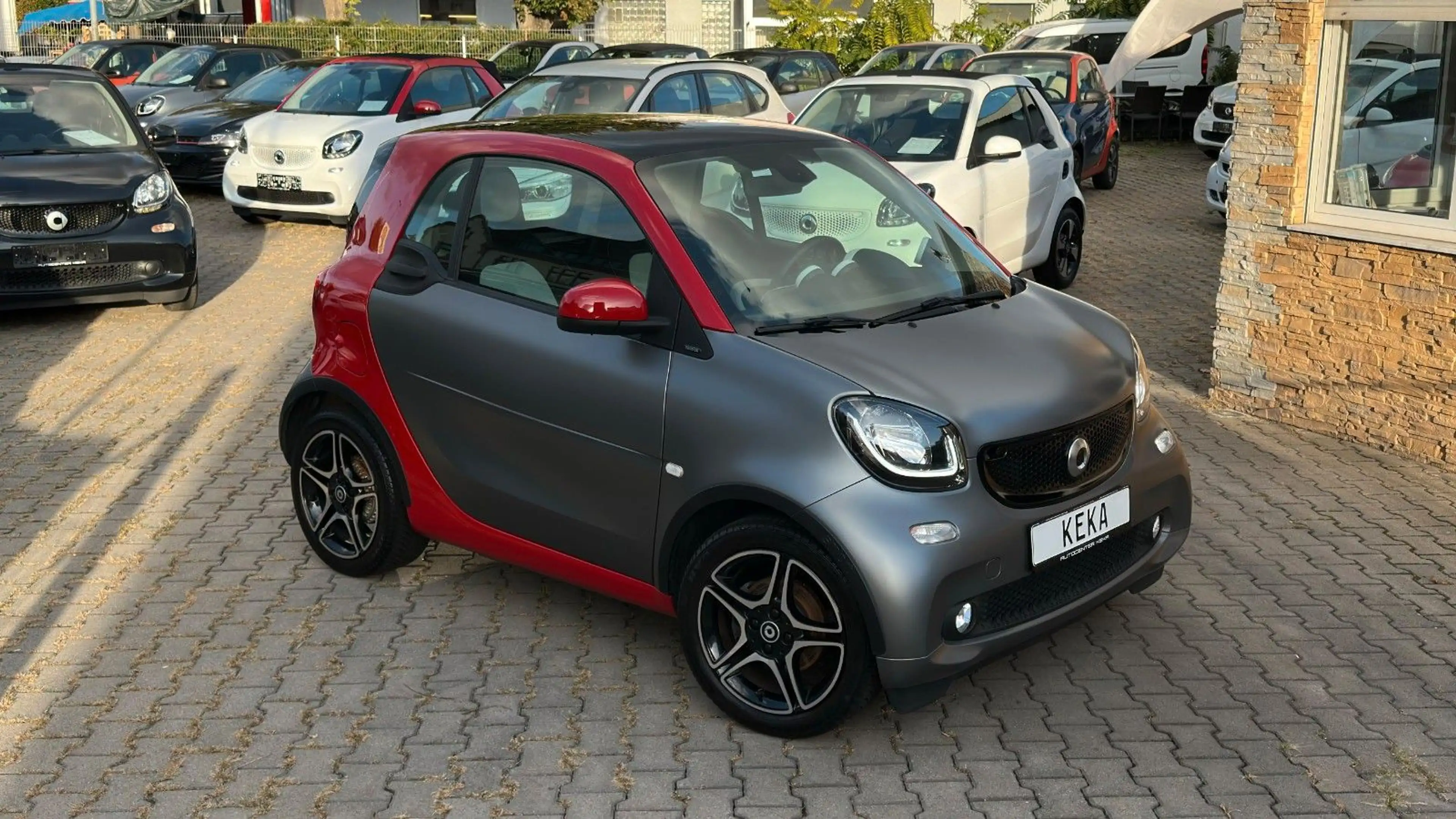 smart forTwo Coupe TURBO DCT SPORTPAKET! TITANIA MATT! PANO! — photo 14