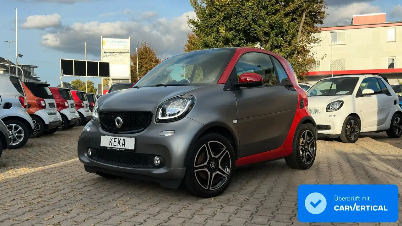 smart forTwo Coupe TURBO DCT SPORTPAKET! TITANIA MATT! PANO! — photo 1 of 40