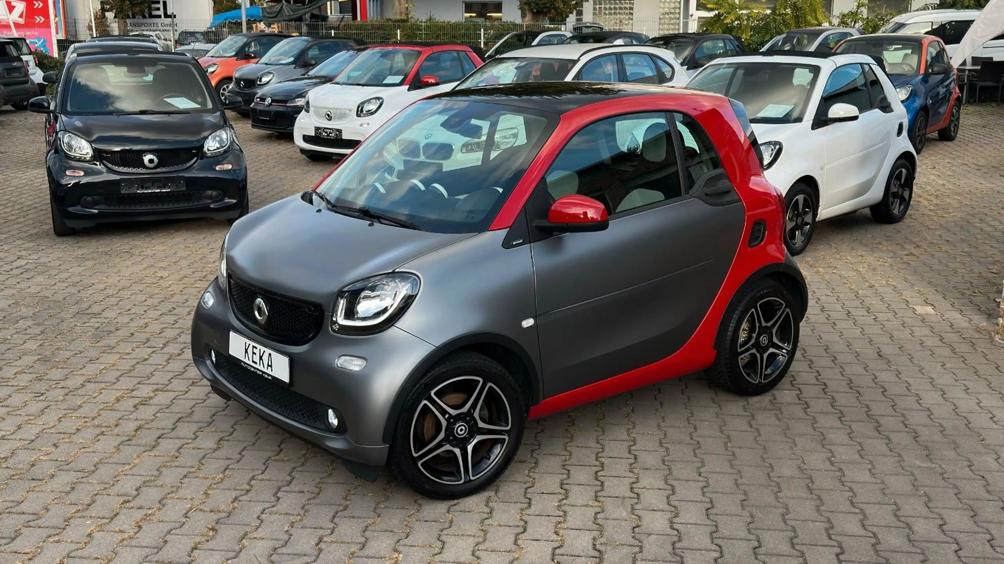 smart forTwo Coupe TURBO DCT SPORTPAKET! TITANIA MATT! PANO! — photo 15
