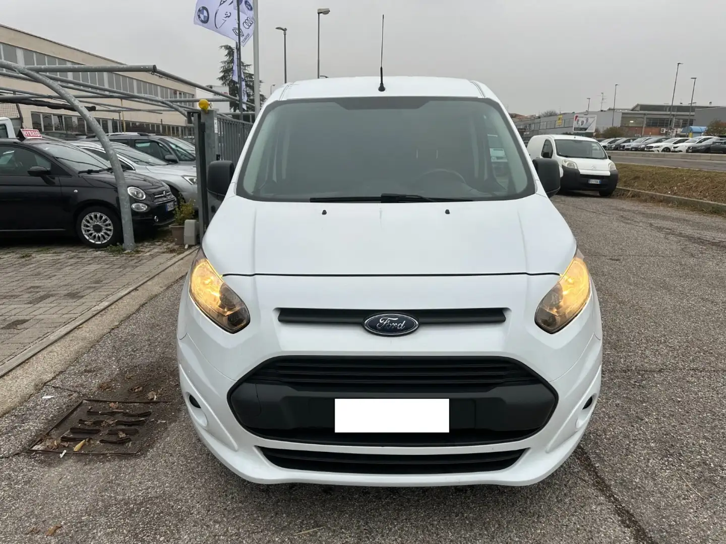 Ford Transit Connect 1.5 TDCi 100CV Furgone Trend Blanc - 2