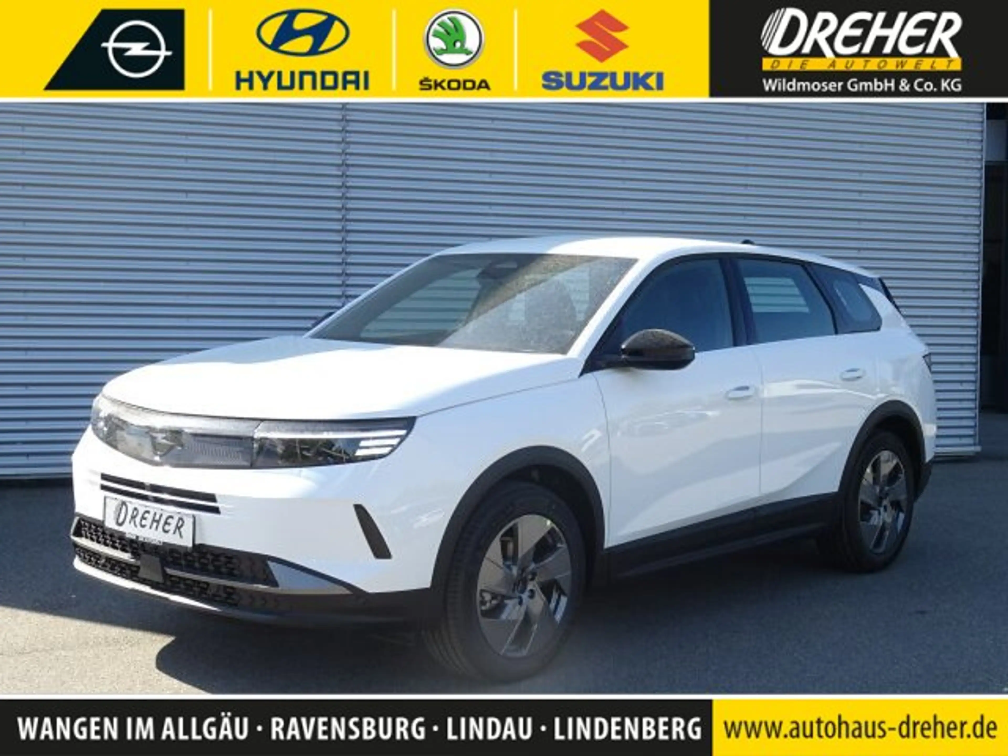 Opel Grandland Edition Hybrid Komf.Paket/AHK Autom./Klima/LED/Sitzhzg./eFH./Schadstoffarm nach Abgasnorm Euro 6e