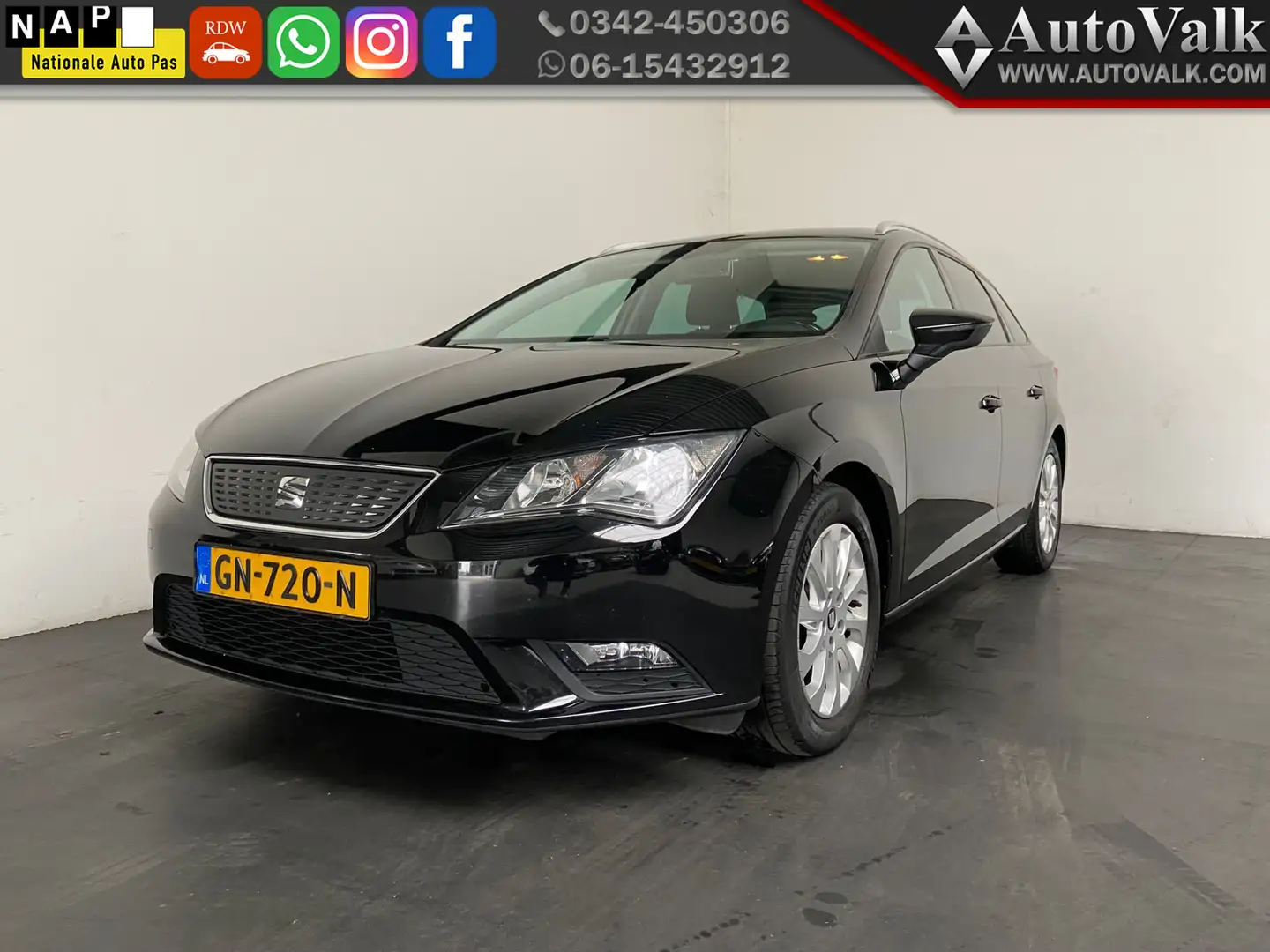 SEAT Leon ST 1.0 EcoTSI Style Connect Noir - 1