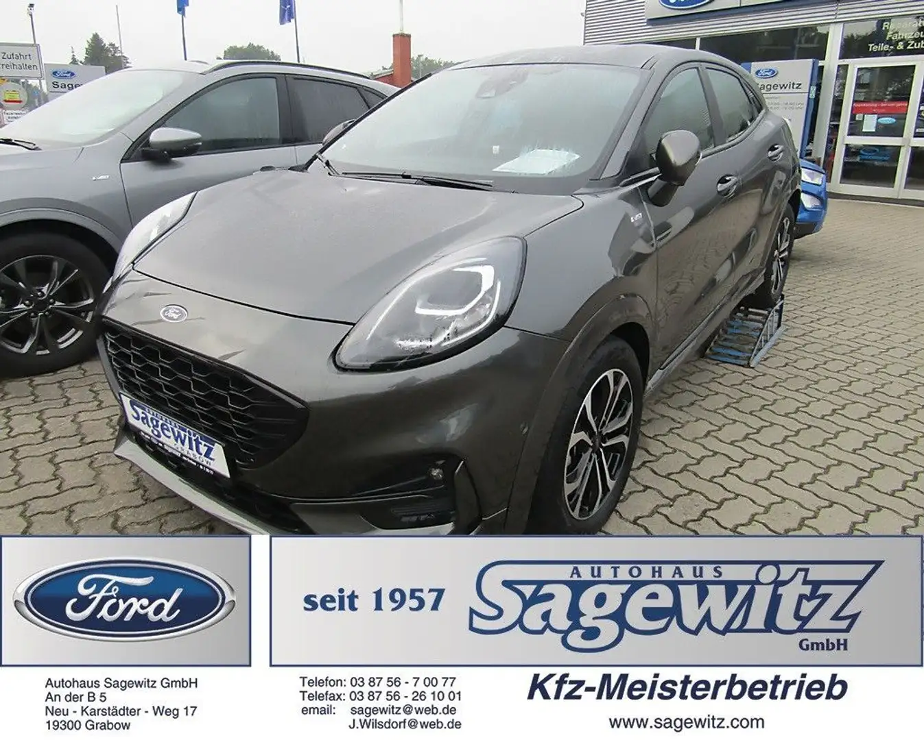 Ford Puma ST-Line Grau - 1