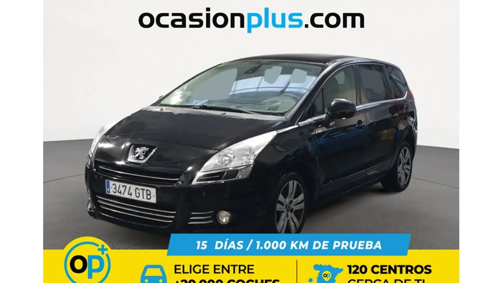 Peugeot 5008 2.0HDI Sport Pack Schwarz - 1