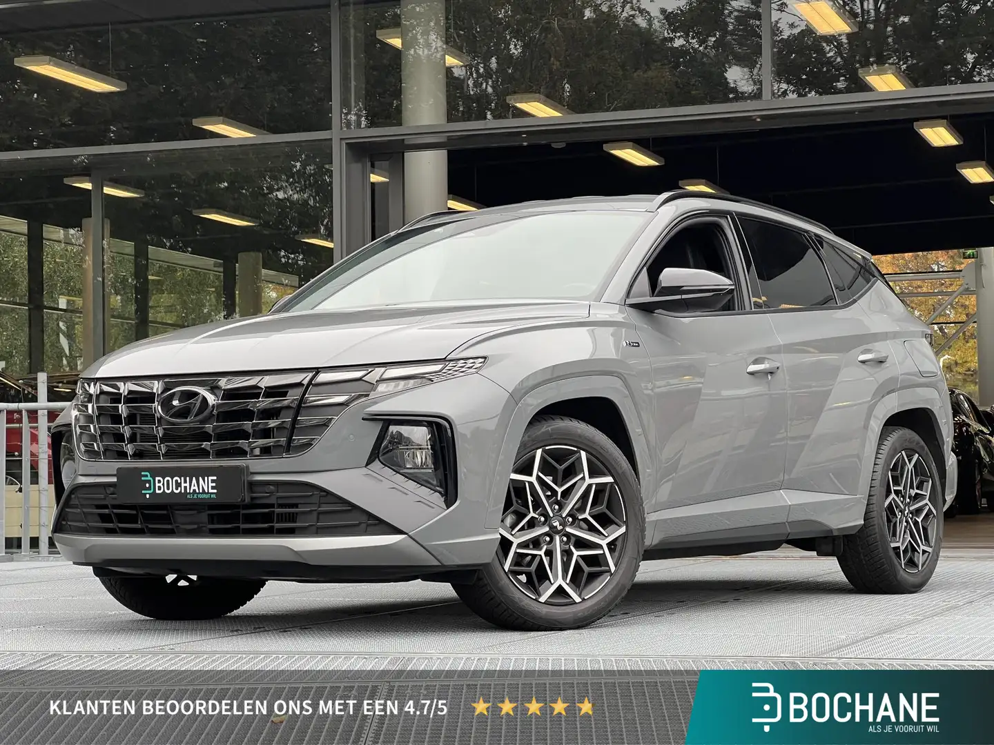 Hyundai TUCSON 1.6 T-GDI MHEV N-Line | Navigatie | Stoelverwarmin Grijs - 1