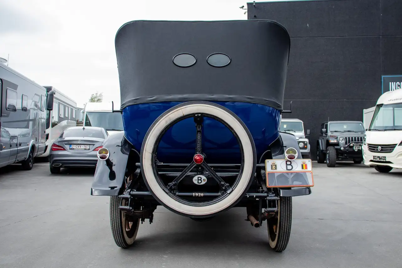 Willys Knight 1920 Model “20” A Touring Convertible / OLDTIMER / ZELDZAAM / CABRIO / LEDER !, foto 8