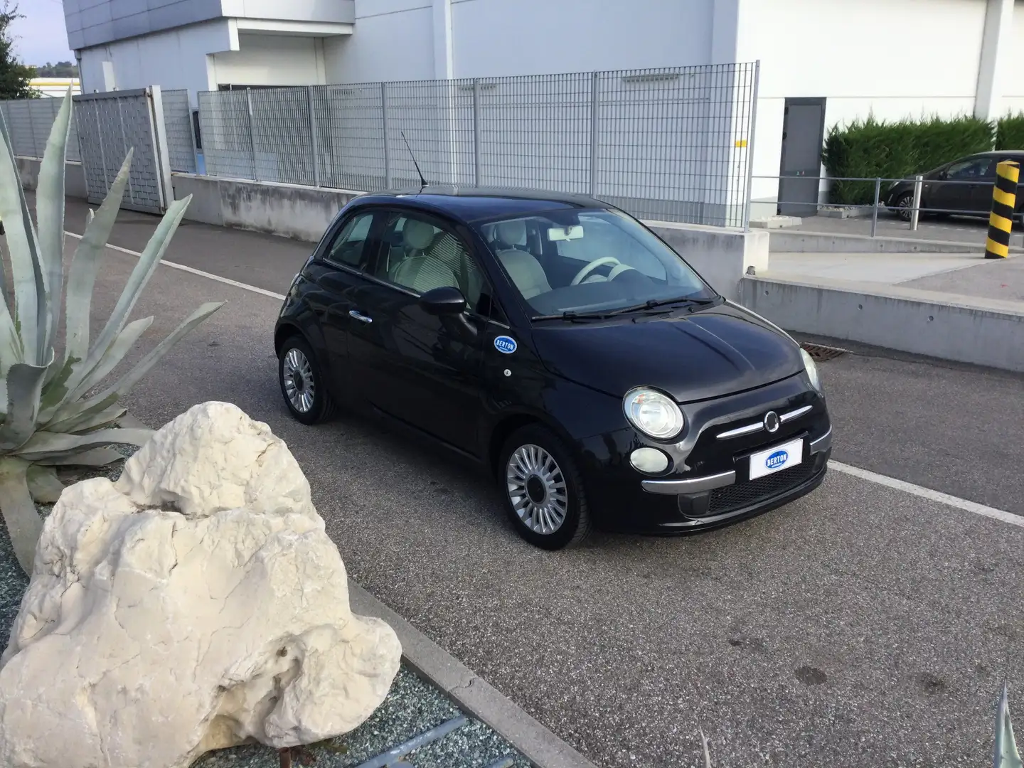 Fiat 500 Schwarz - 2