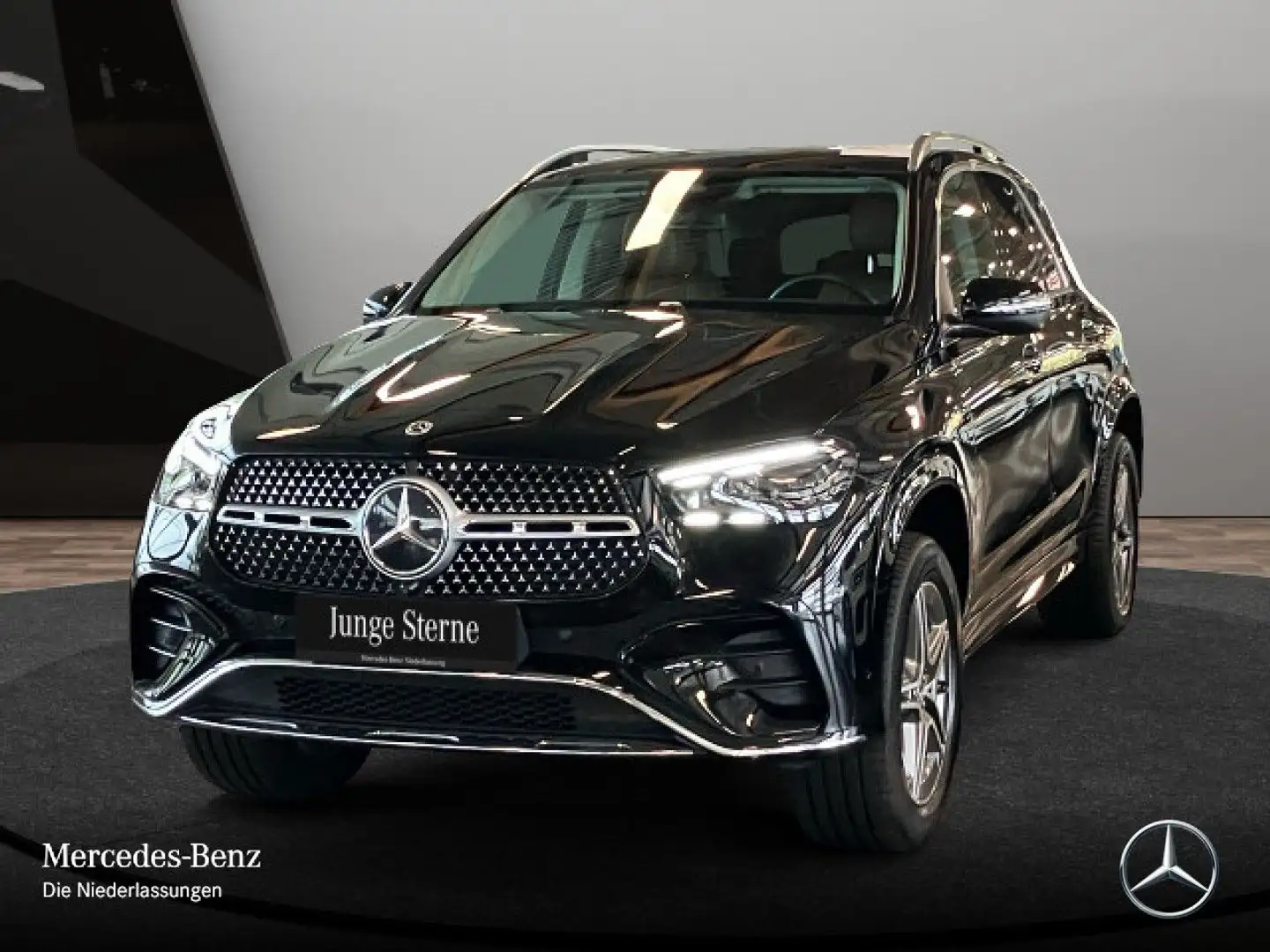Mercedes-Benz GLE 350 de 4M AMG+PANO+360+AHK+MULTIBEAM+20"+SPUR Schwarz - 2