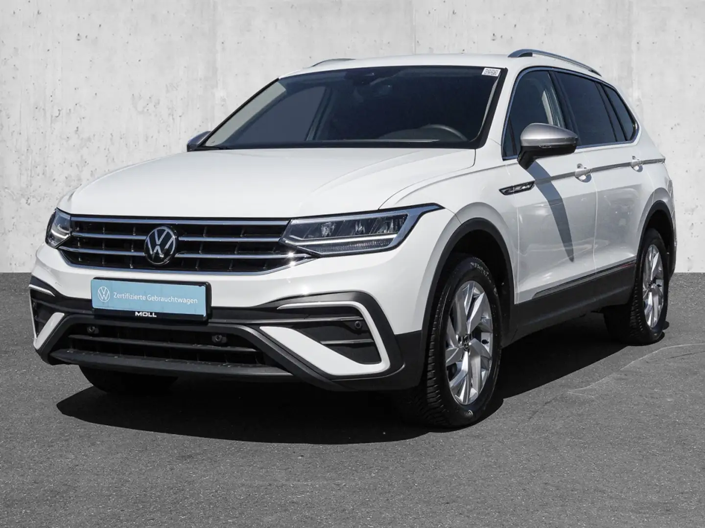 Volkswagen Tiguan Allspace 1.5 TSI DSG Life NAVI LM ACC Weiß - 2