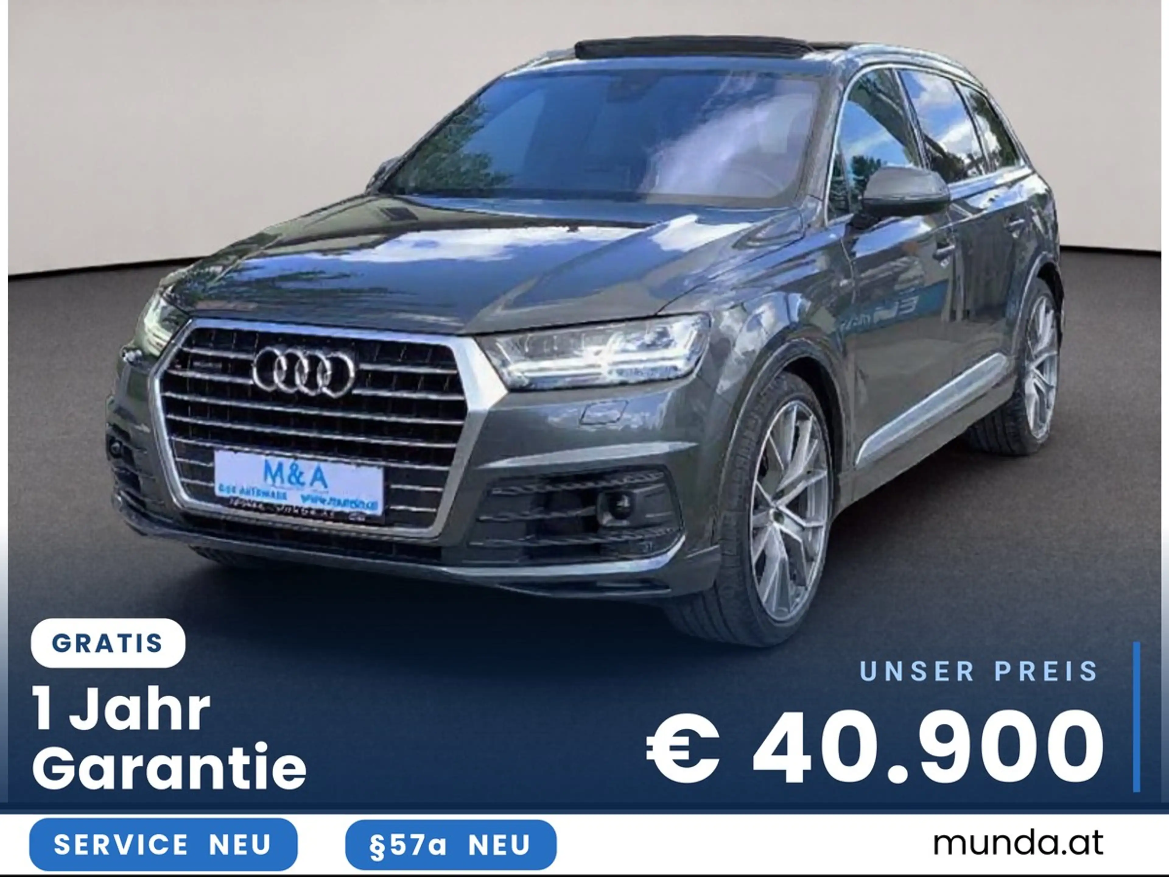 Audi Q7 50 TDI quattro*S-LINE*ERSTBESITZ*GARANTIE