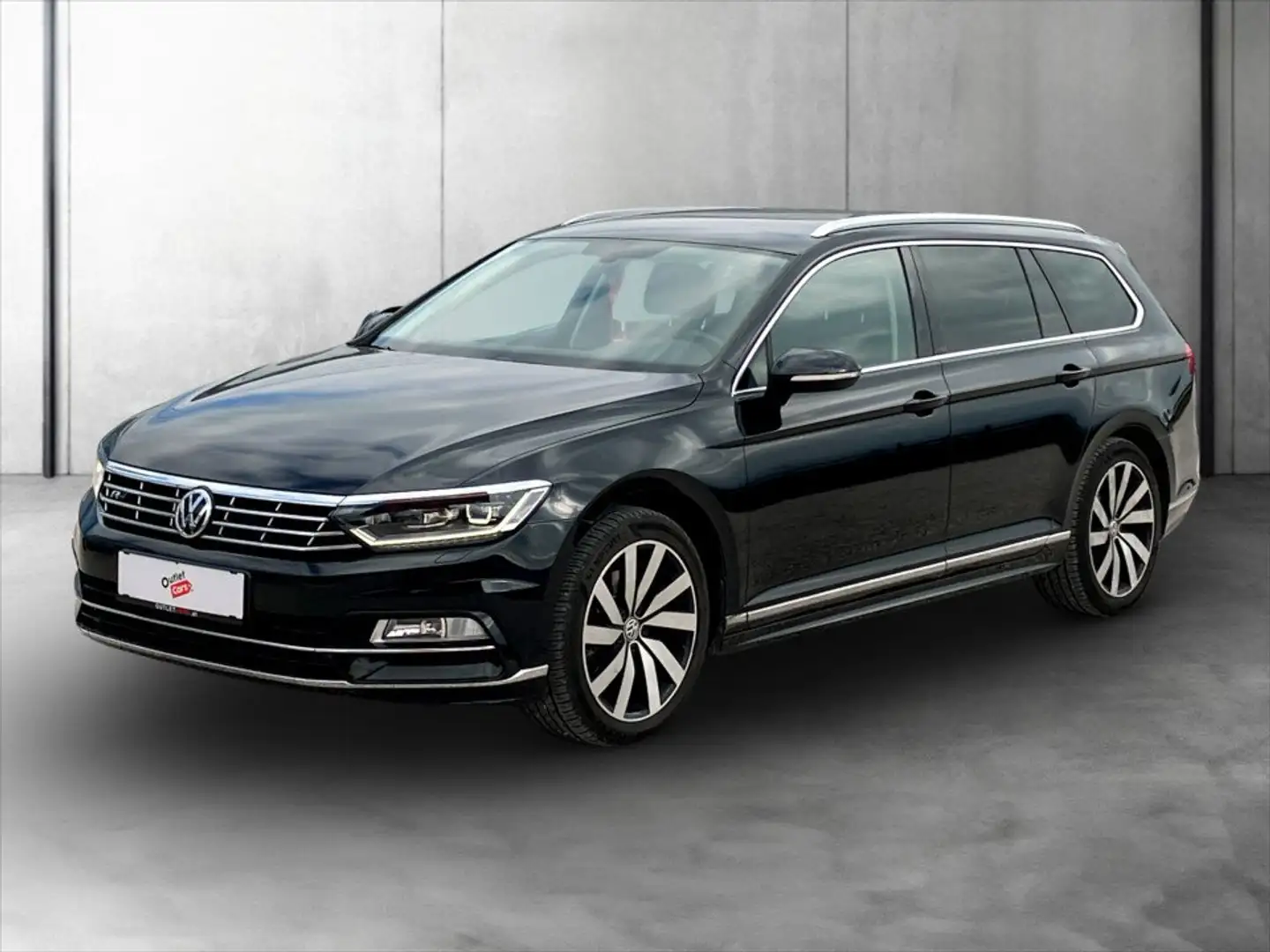 Volkswagen Passat Var. 2.0 TDI Highline Navi+RFK+VIRTUAL-DIS Schwarz - 2