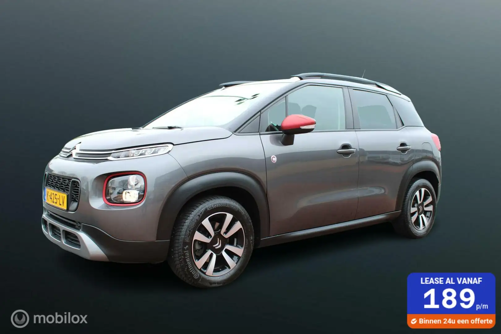 Citroen C3 Aircross 1.2 PureTech S&S C-Series 110 PK, Pdc, Cruise, App Grau - 1