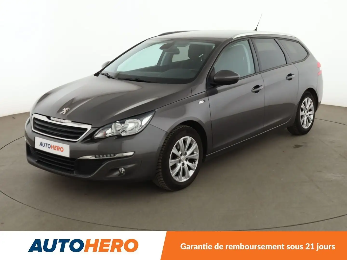 Peugeot 308 SW 1.6 Blue-HDi Style Gris - 1