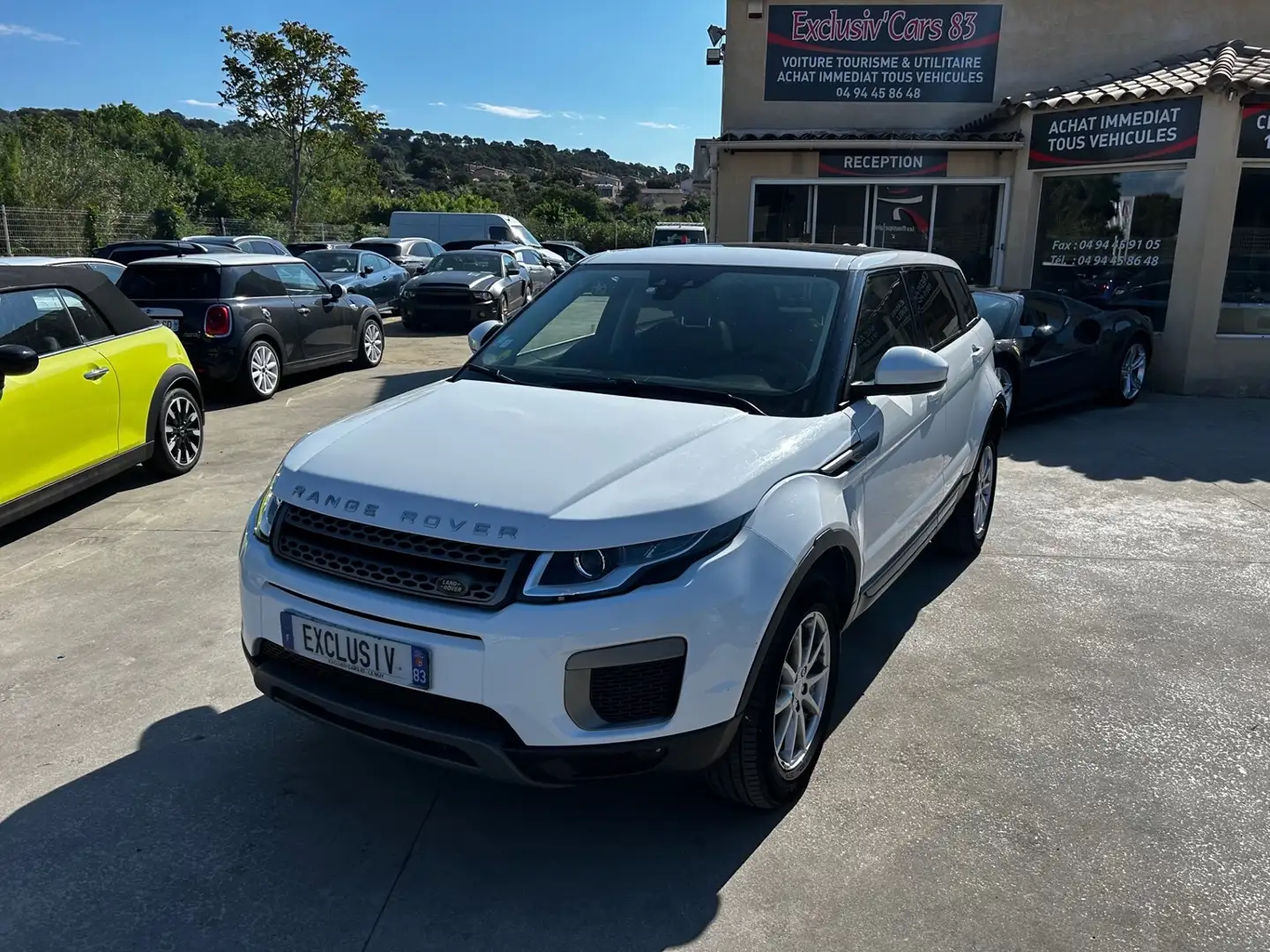 Land Rover Range Rover Evoque 2.0 TD4 150 HSE BVA MARK V Blanc - 1