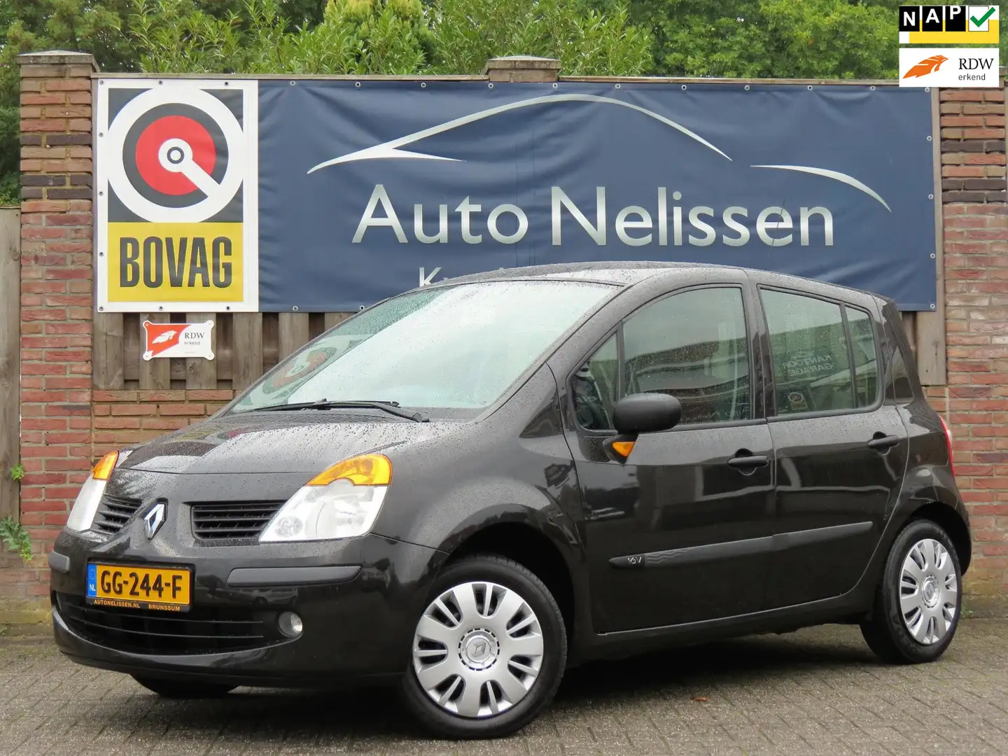 Renault Modus 1.2-16V Campus | DISTRIBUTIERIEM VERVANGEN | NIEUW Negro - 1