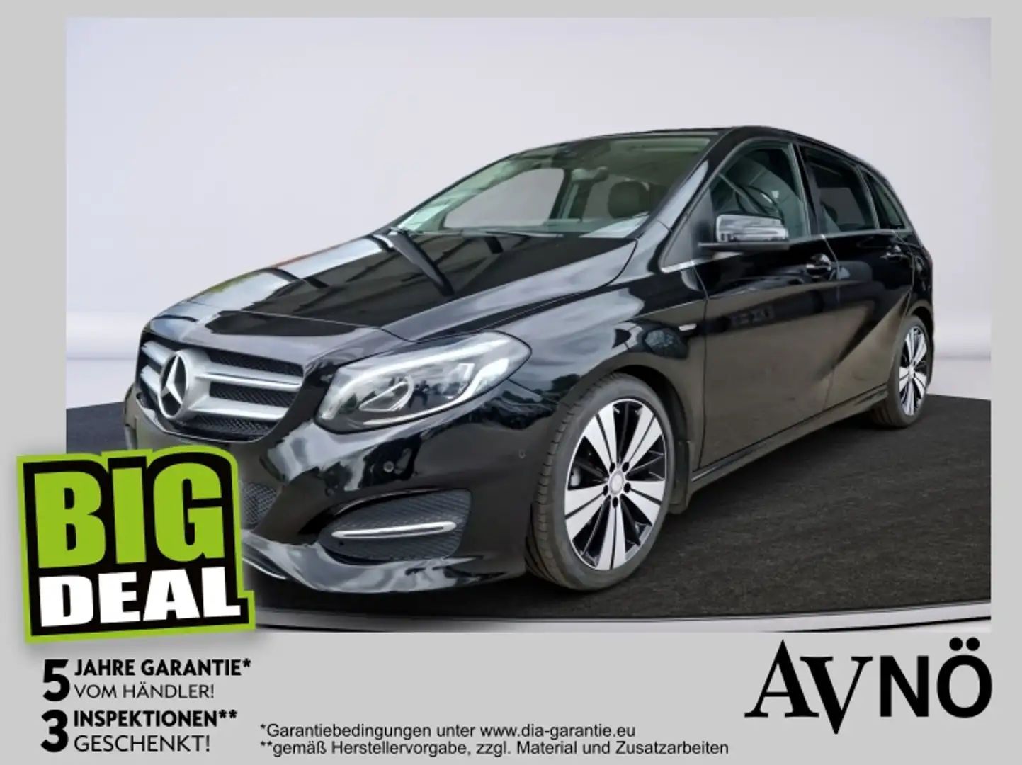 Mercedes-Benz B 180 d Klima,Tempomat; Schwarz - 1