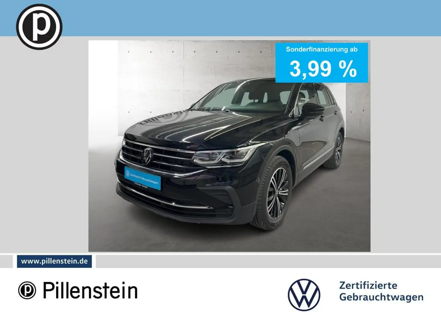 Volkswagen Tiguan TDI DSG MOVE AHK+KAM+18"+EASY+MATRIX Negro - 1
