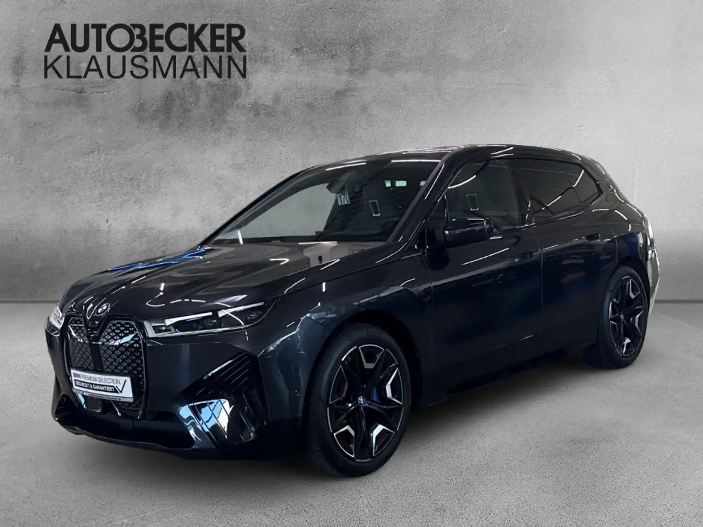 BMW iX xDRIVE 40 SPORTPAKET AHK LC PROF NAVI ACC LASER Gris - 1