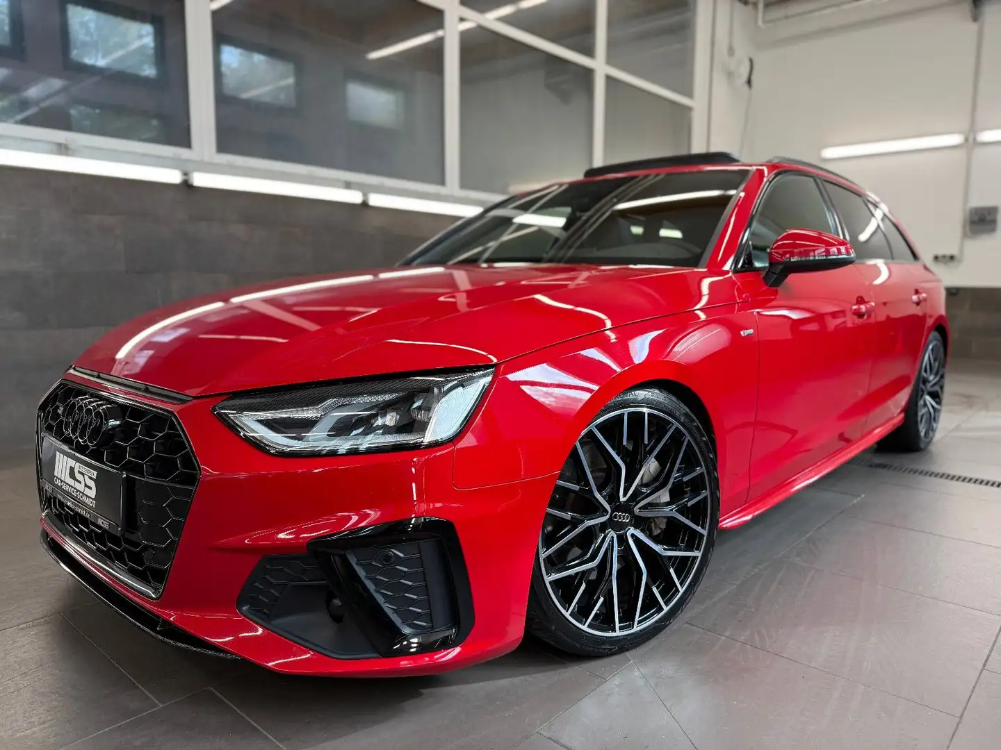 Audi A4 45 TDI quattro S line 250 PS SOUNDG. PANO LED Rot - 1