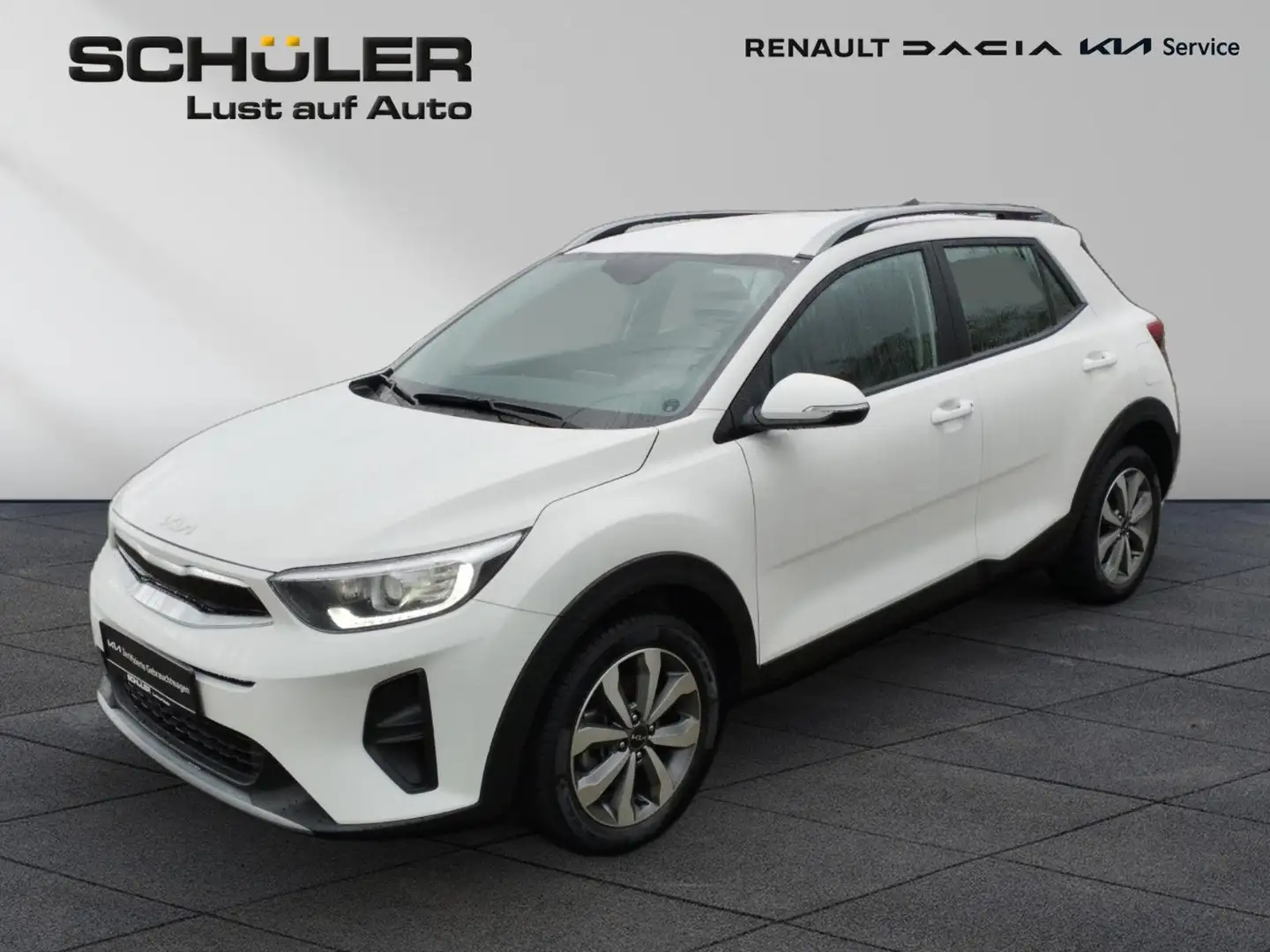 Kia Stonic 1.0T-GDI 100 DCT Vision Weiß - 1