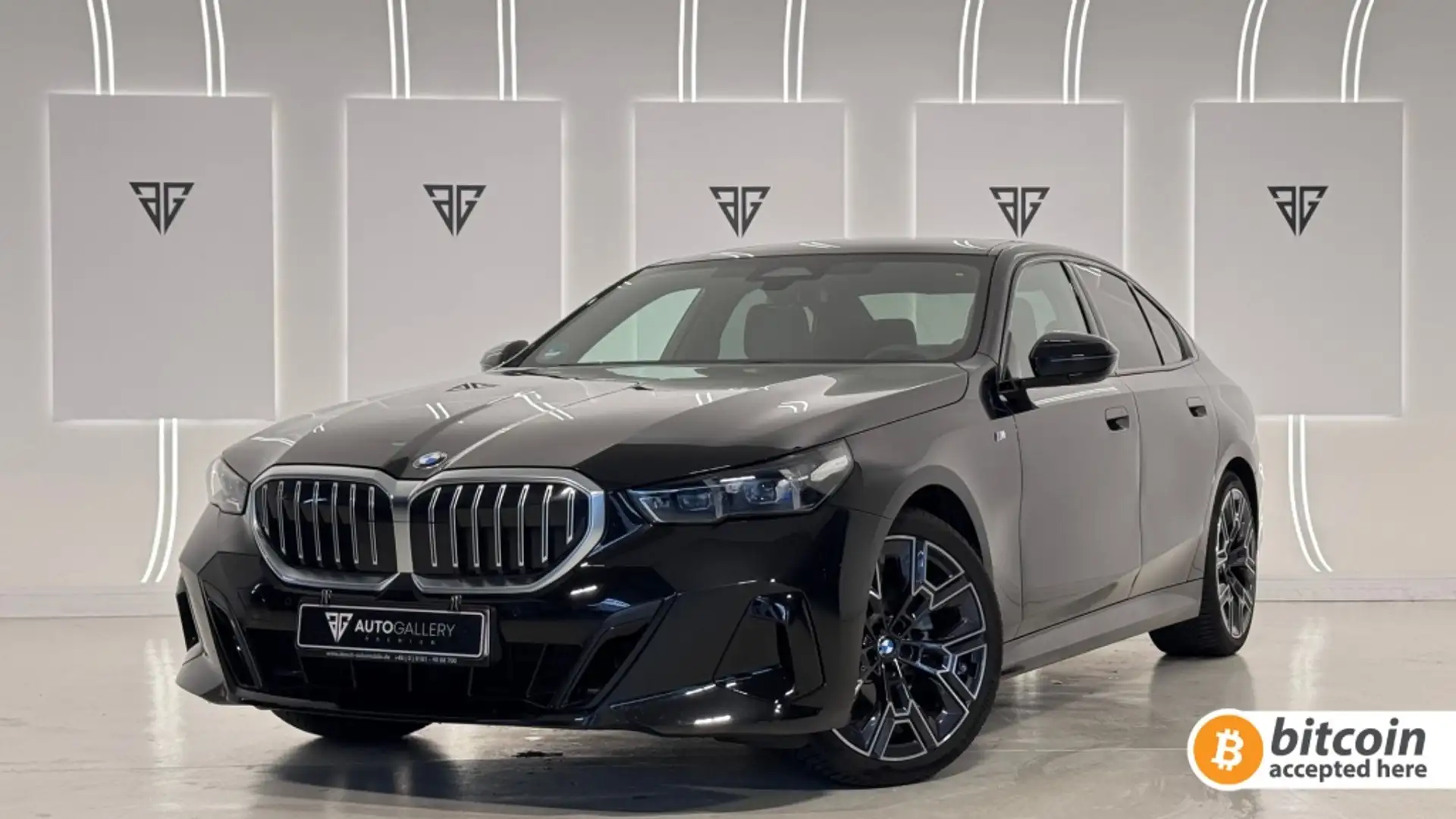 BMW 520 520dA M Sport Negro - 1