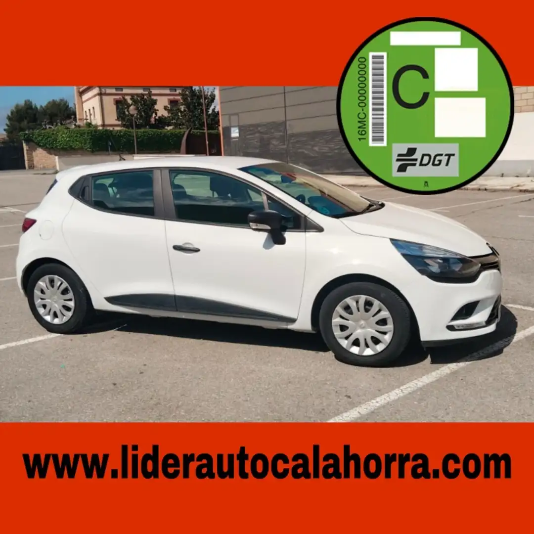 Renault Clio 1.5dCi Energy Business 66kW Blanc - 1