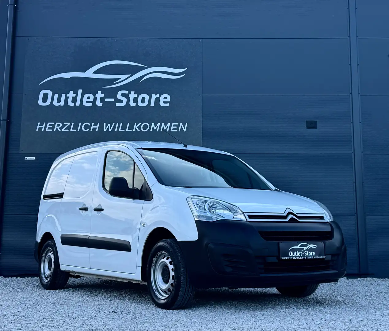Citroen Berlingo Business L1 Kasten*1.Besitz*Klimaanlage*MwSt.*TOP* Weiß - 1