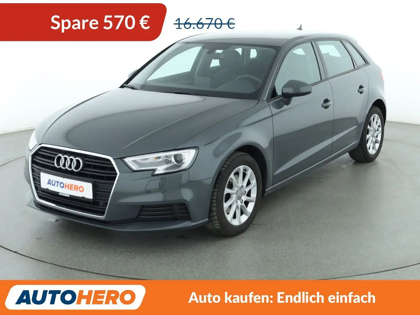 Audi 1.0 TFSI Aut.*NAVI*XENON*PDC*SHZ* Gris - 1