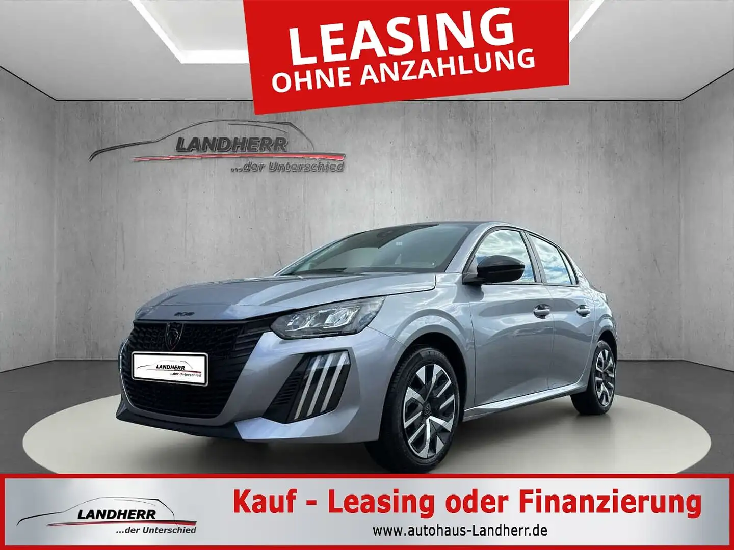 Peugeot 208 Style //LED/PDC/Spurhalteassistent Grau - 1