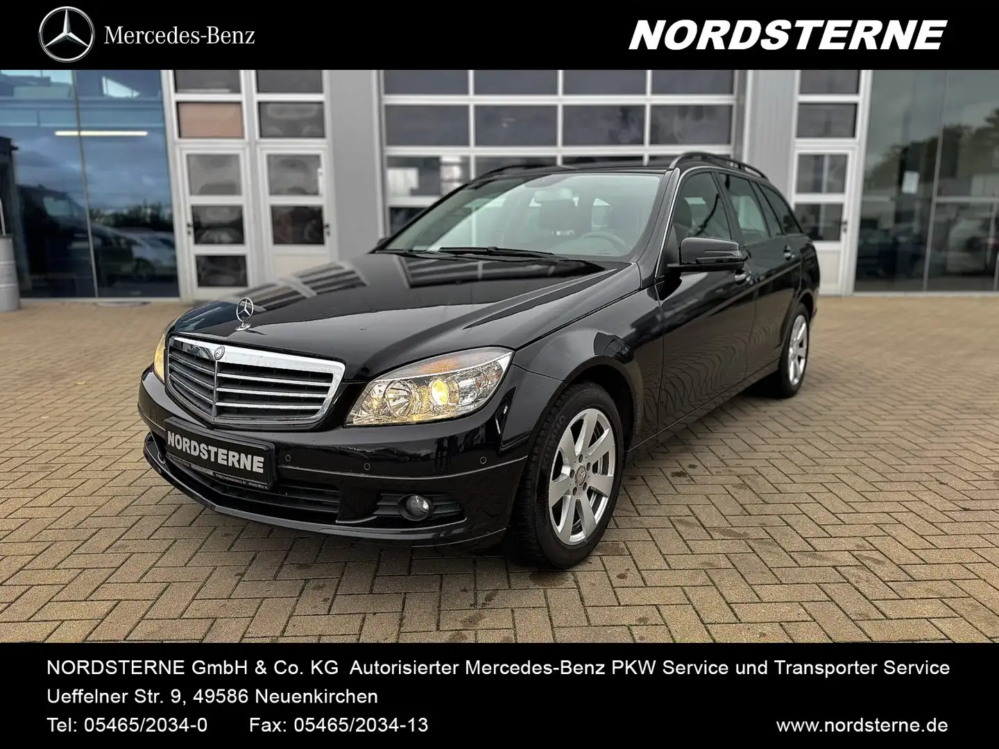 Mercedes-Benz C 200 C 200 CDI T Classic AHK+NAVI+SITZHEIZUNG+ Klima/BC Negro - 1