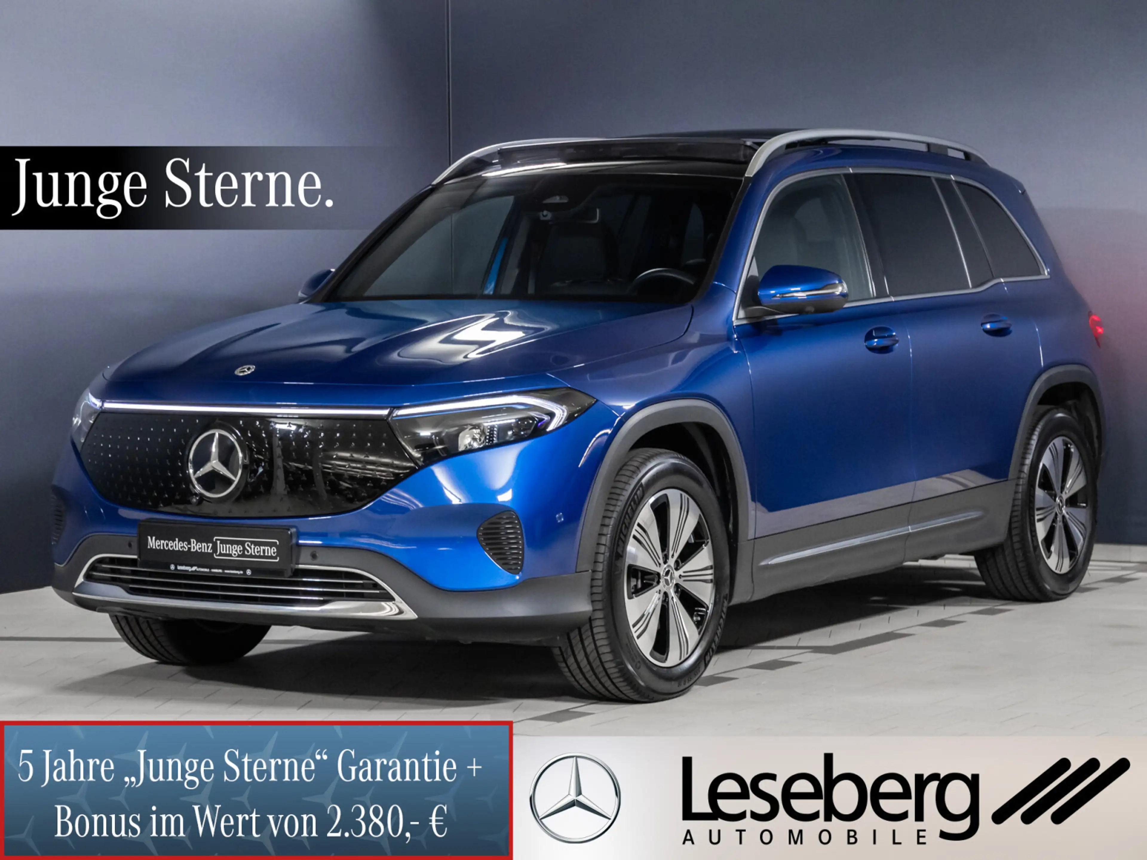 Mercedes-Benz EQB 250 + Progressive Advanced LED/Pano/360°/DAB+ SHD/Sitzhzg./Klima/Tempomat/eFH.