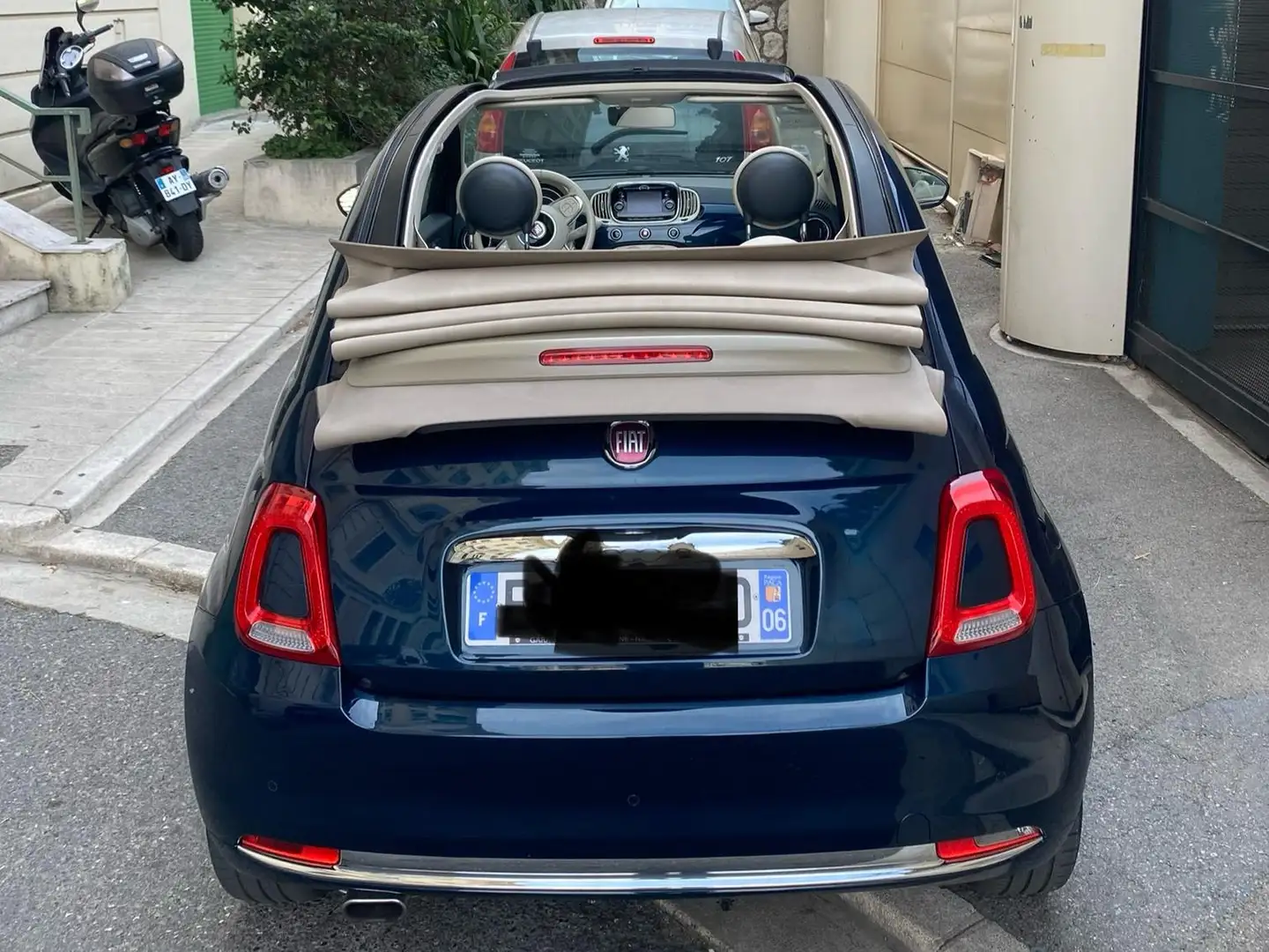 Fiat 500C Bleu - 1