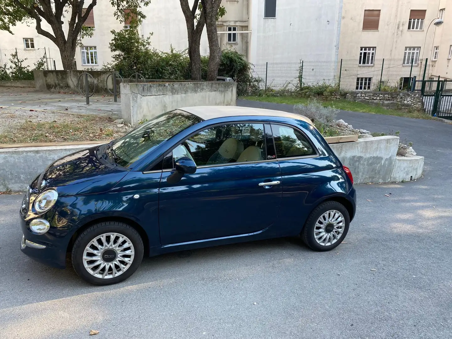 Fiat 500C Bleu - 2