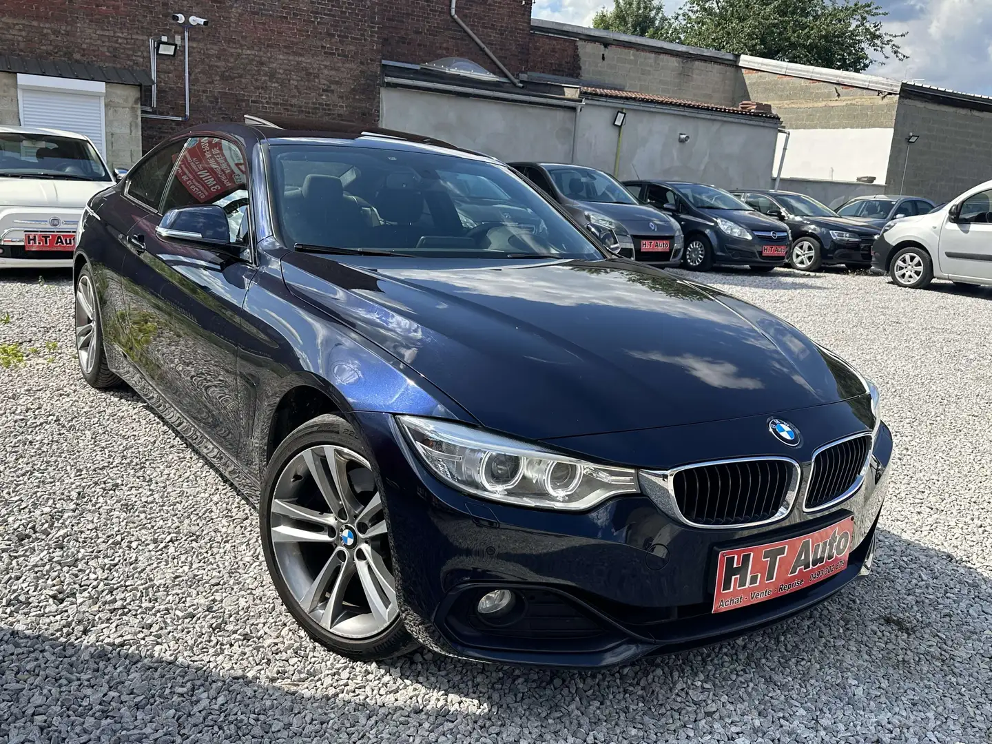 BMW 428 Coupé 428iXdrive/Gps/Airco/xenon/Euro6b Noir - 2