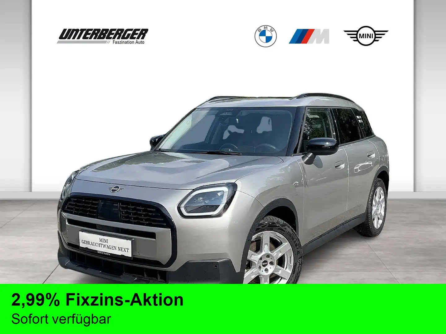 MINI Cooper Countryman Countryman C Paket M // Head-Up // Panorama Glasd Silber - 1