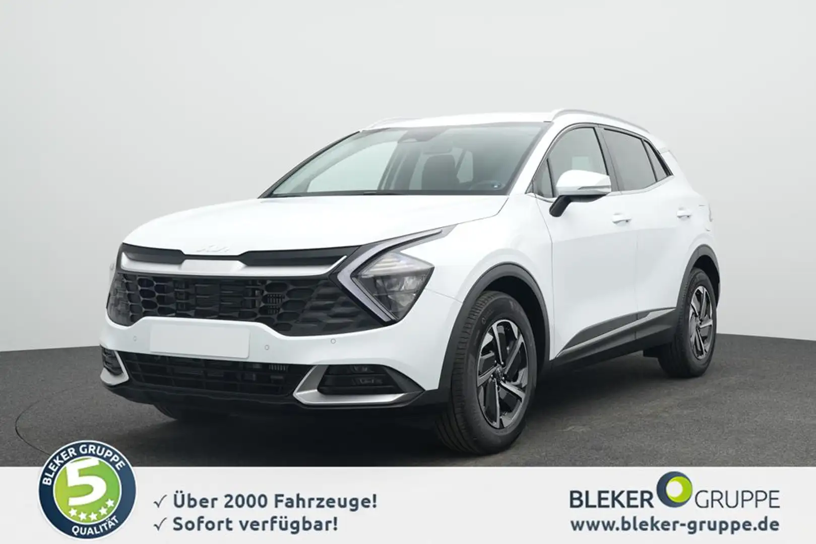 Kia Sportage 1.6 T-GDI Mild-Hybrid Vision (Euro 6e) Blanc - 1