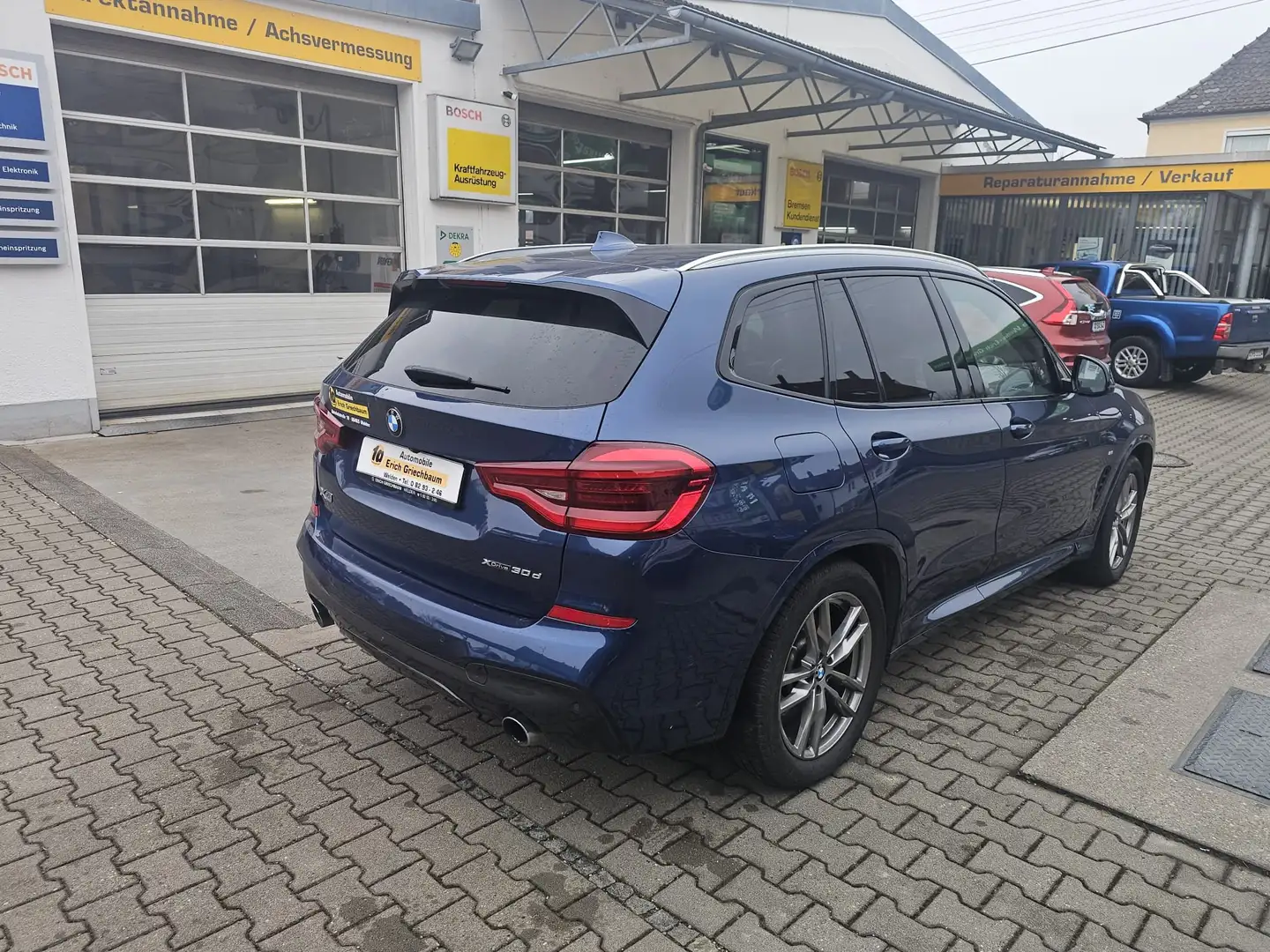 BMW X3 xDrive 30 d M Sport Blauw - 2