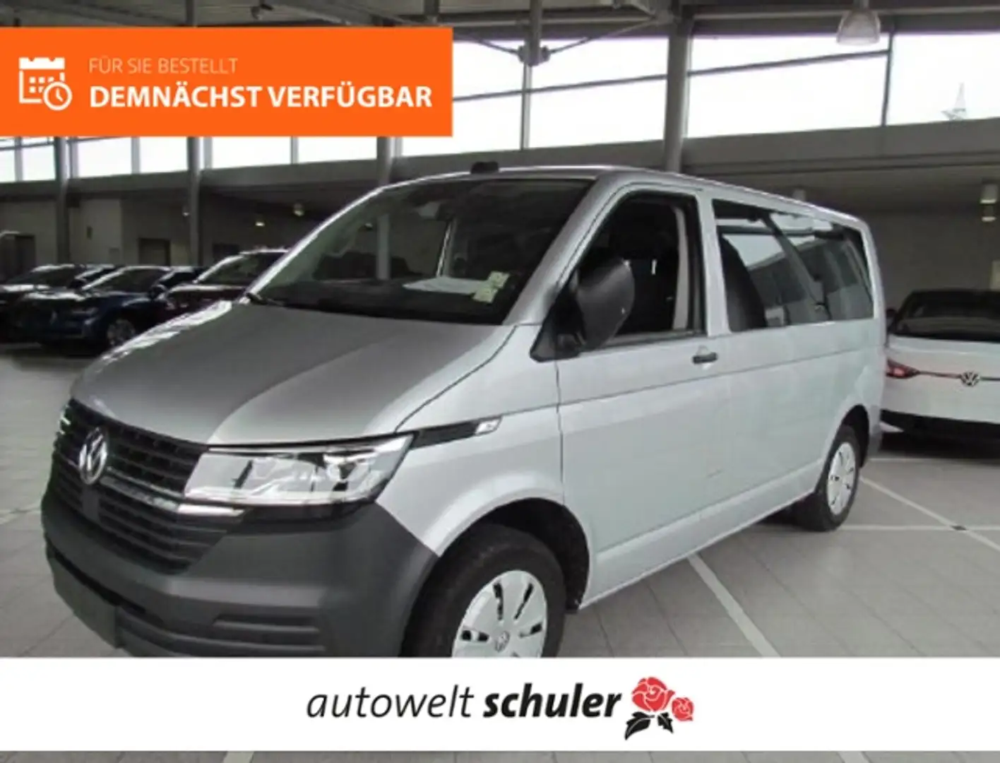 Volkswagen T6.1 Kombi T6.1 Transporter Kombi 2,0 TDI DSG 6-Sitzer Zilver - 1