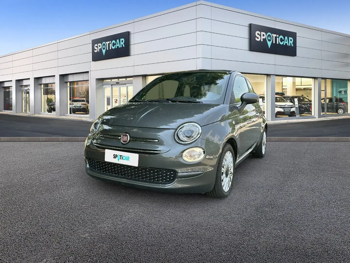 Fiat 500 1.0 70cv Ibrido Lounge Grigio - 1