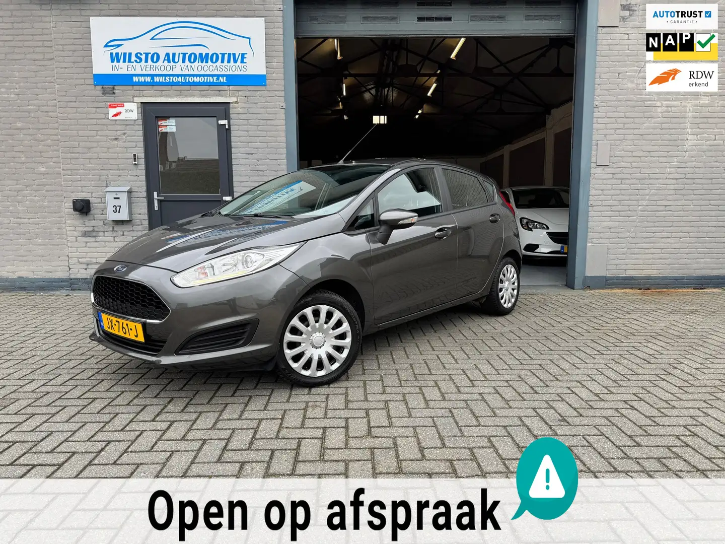 Ford Fiesta 1.0 Style*Distributie-vv*Dealer-OH.*Rijklaar*Garan Grijs - 1