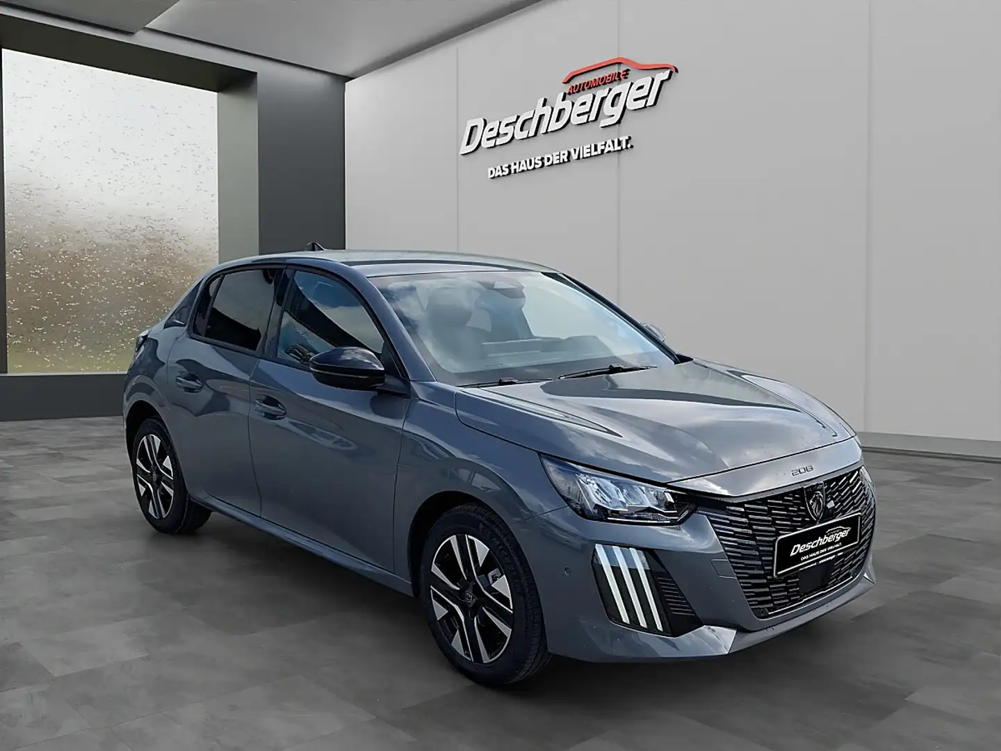 Peugeot 208 Hybrid 110 e-DCS6 Allure Grau - 2