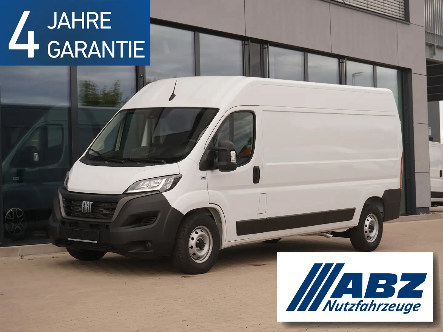 Fiat Ducato 35 L3H2 140 Automatik + Abstandstempomat Weiß - 1