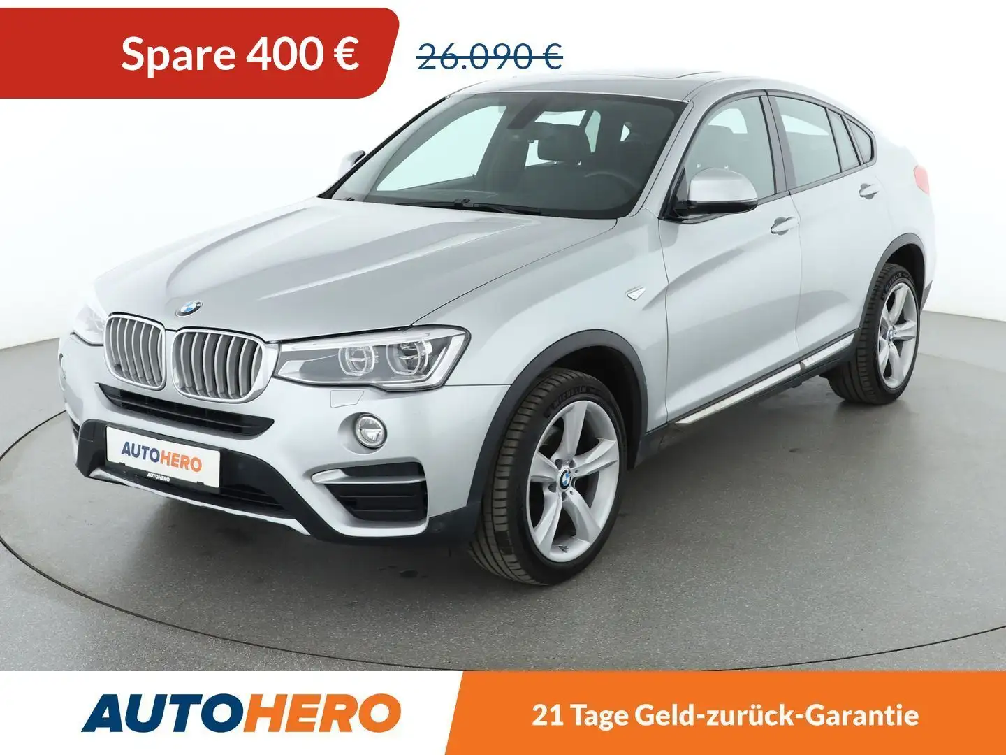 BMW X4 xDrive 30d Aut.*NAVI*LED*CAM*SHZ*ALU*KLIMA* Grau - 1