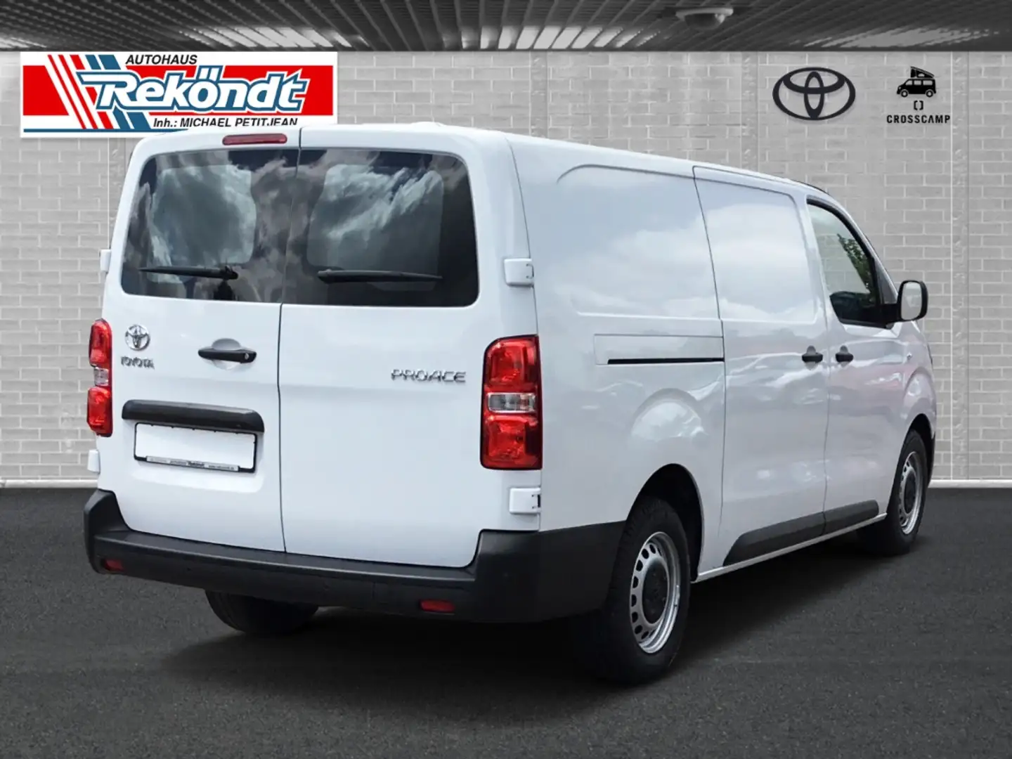 Toyota Proace L2 Kasten Meister 2.0 Navi Klima RFK PDC Weiß - 2