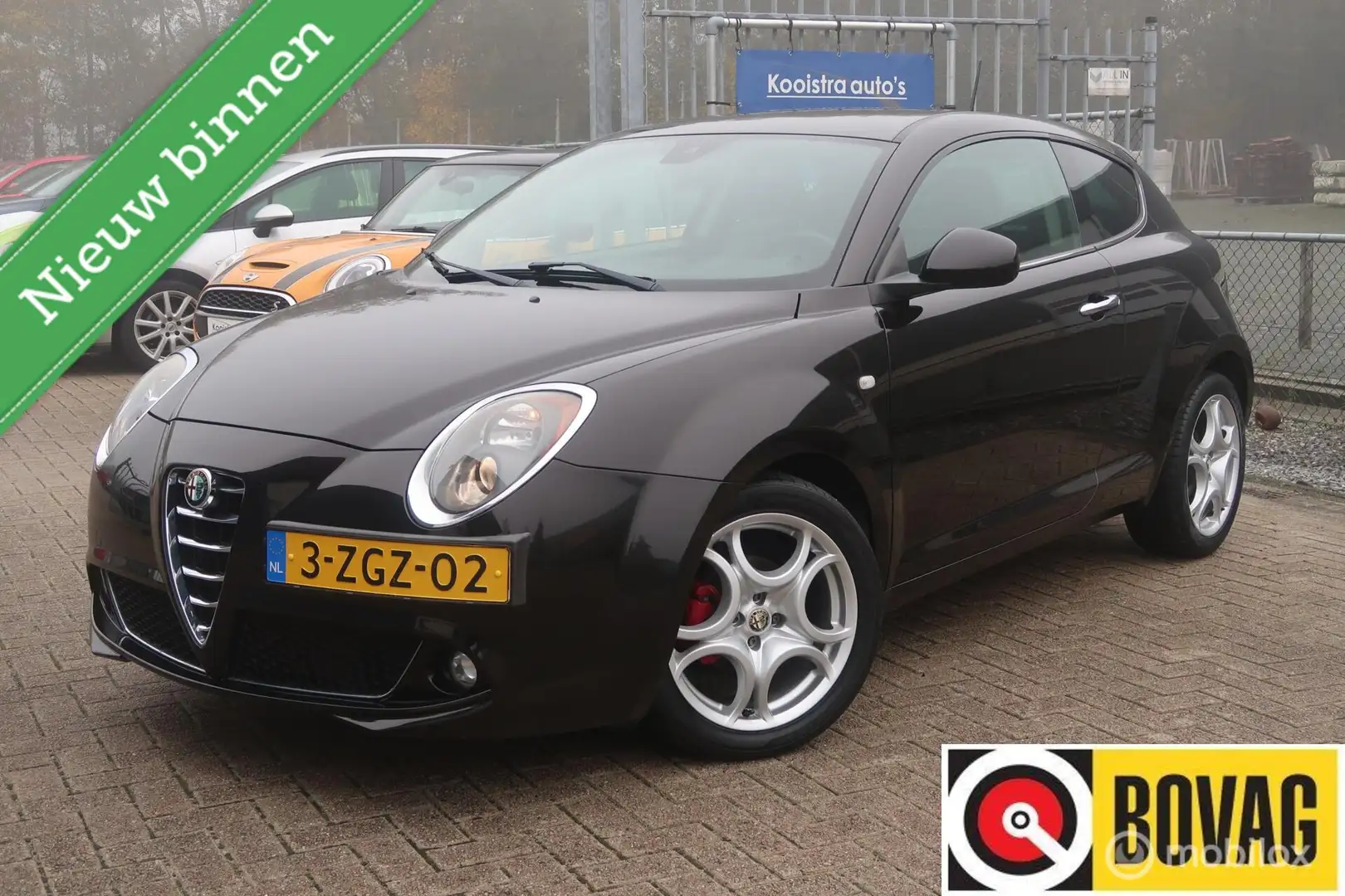 Alfa Romeo MiTo 0.9 TwinAir Exclusive Zwart - 1