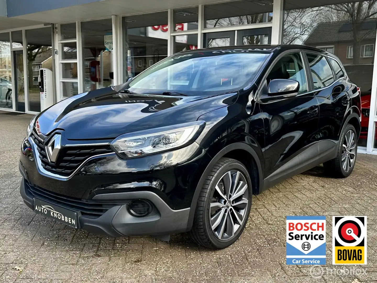 Renault Kadjar 1.2 TCe Life Airco, Bluetooth, Pdc, LM.. Black - 1