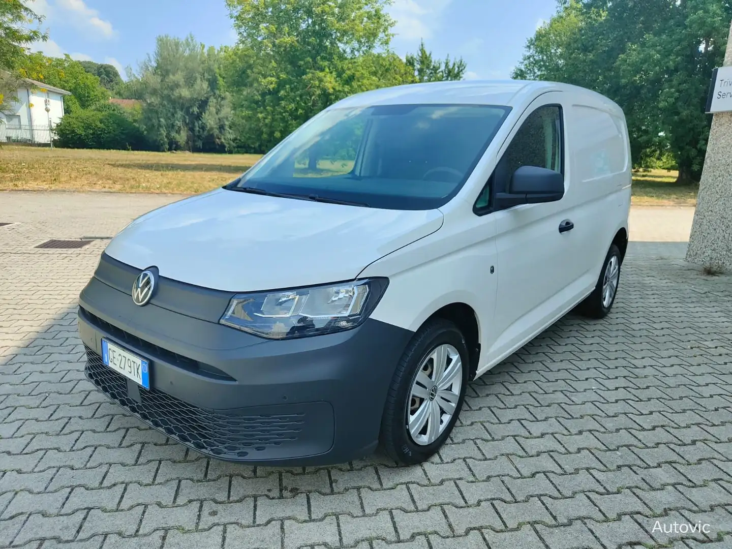 Volkswagen Caddy Cargo 2.0 TDI 102 cv Business Prezzo+IVA Bianco - 1