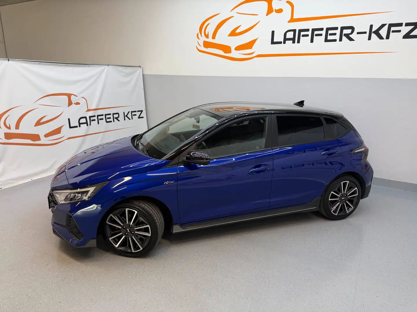 Hyundai i20 i20 1,0 T-GDI N-Line KLIMAAUTO VIRTUAL PDC ACC APP Blau - 2